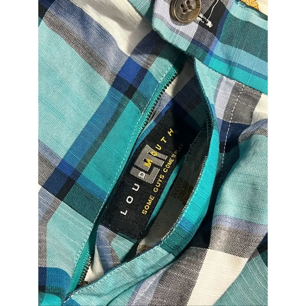 Loudmouth Men’s Golf Plaid Pants 32x30 - Picture 2 of 6